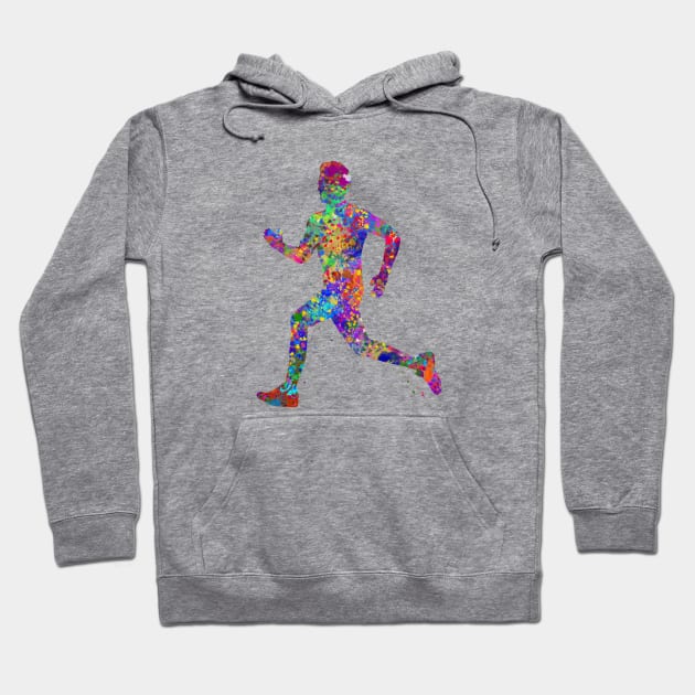 Runner Hoodie by Yahya Art